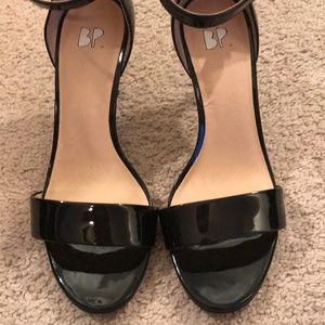 bp Shoes - Nordstrom BP. patent black dress sandal sz 5.5 bp Shoes - Nordstrom BP. patent black dress sandal sz 5.5